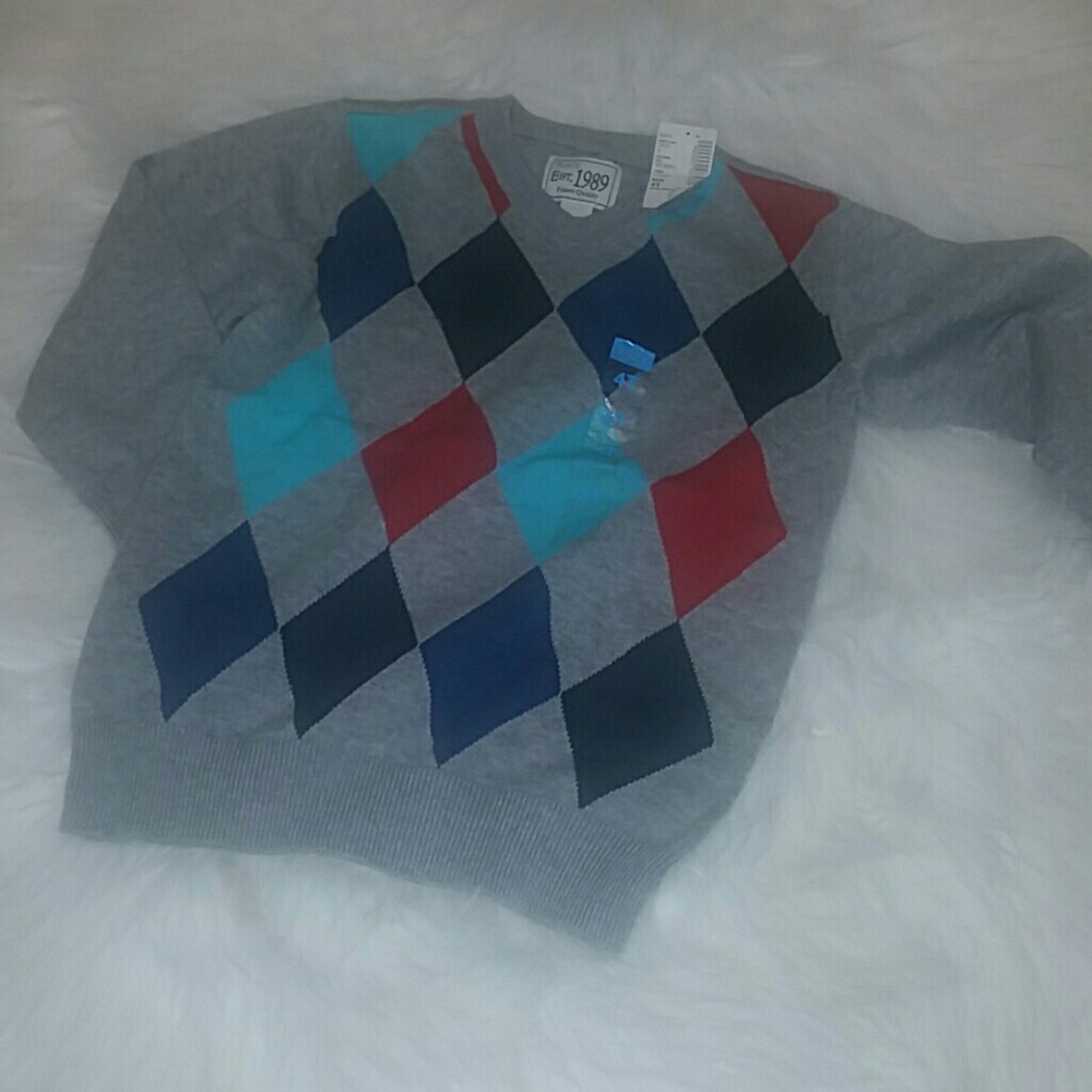 ❄ Children's Place Argyle Sweater